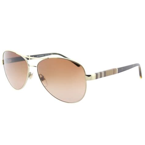 burberry sunglasses be3080|BURBERRY BE3080 Aviator Sunglasses For Women+ BUNDLE .